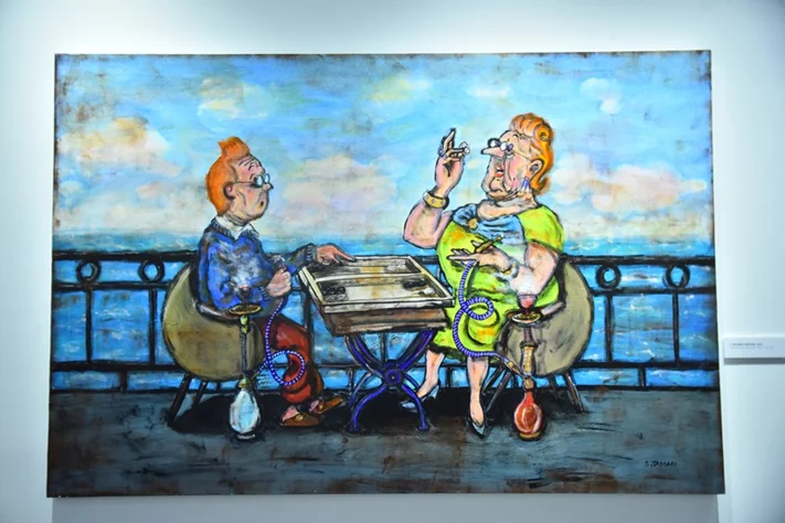 Refresh by Samir Tamari at Maya Art Space